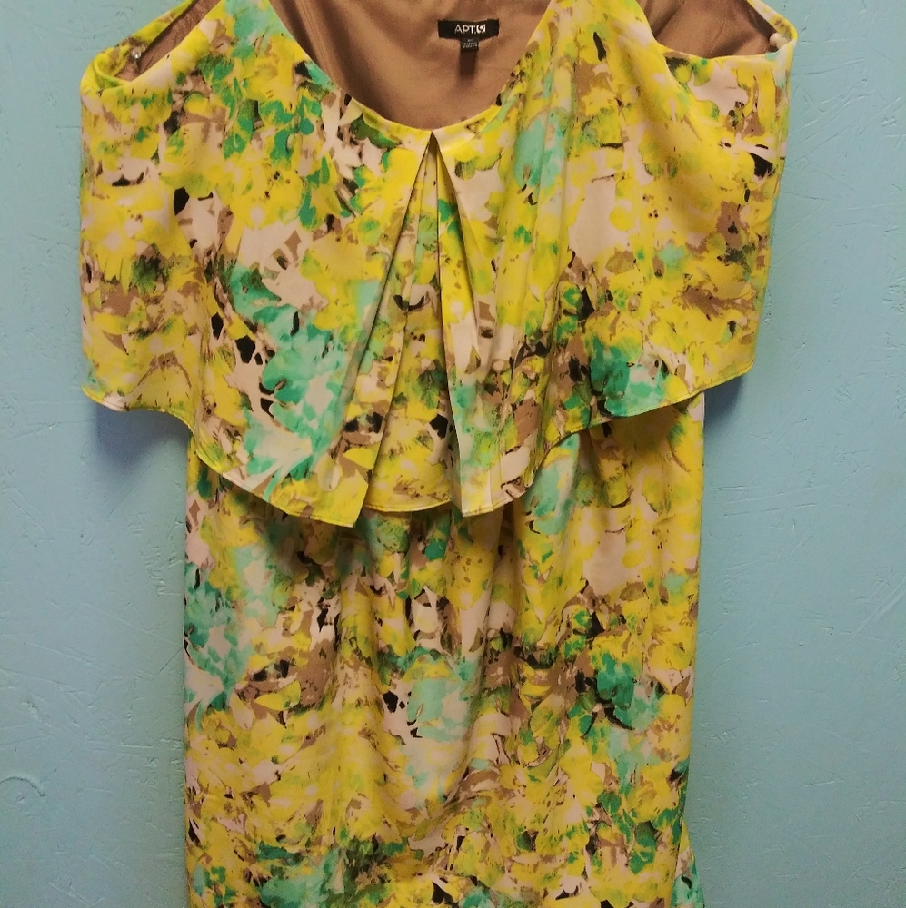 Print, summer dress